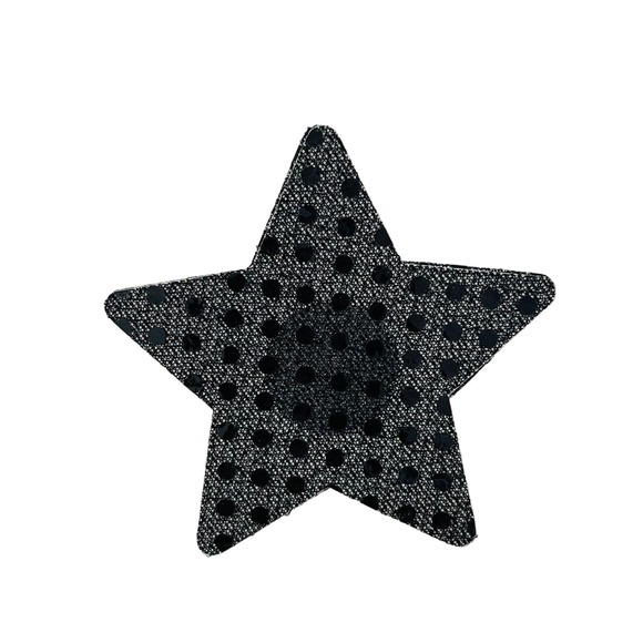 Mother Hustler Other - Black Sequin Star Nipple Pasties Set